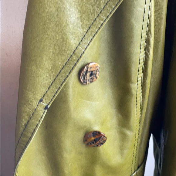 French leather coat size small - Picture 14 of 14